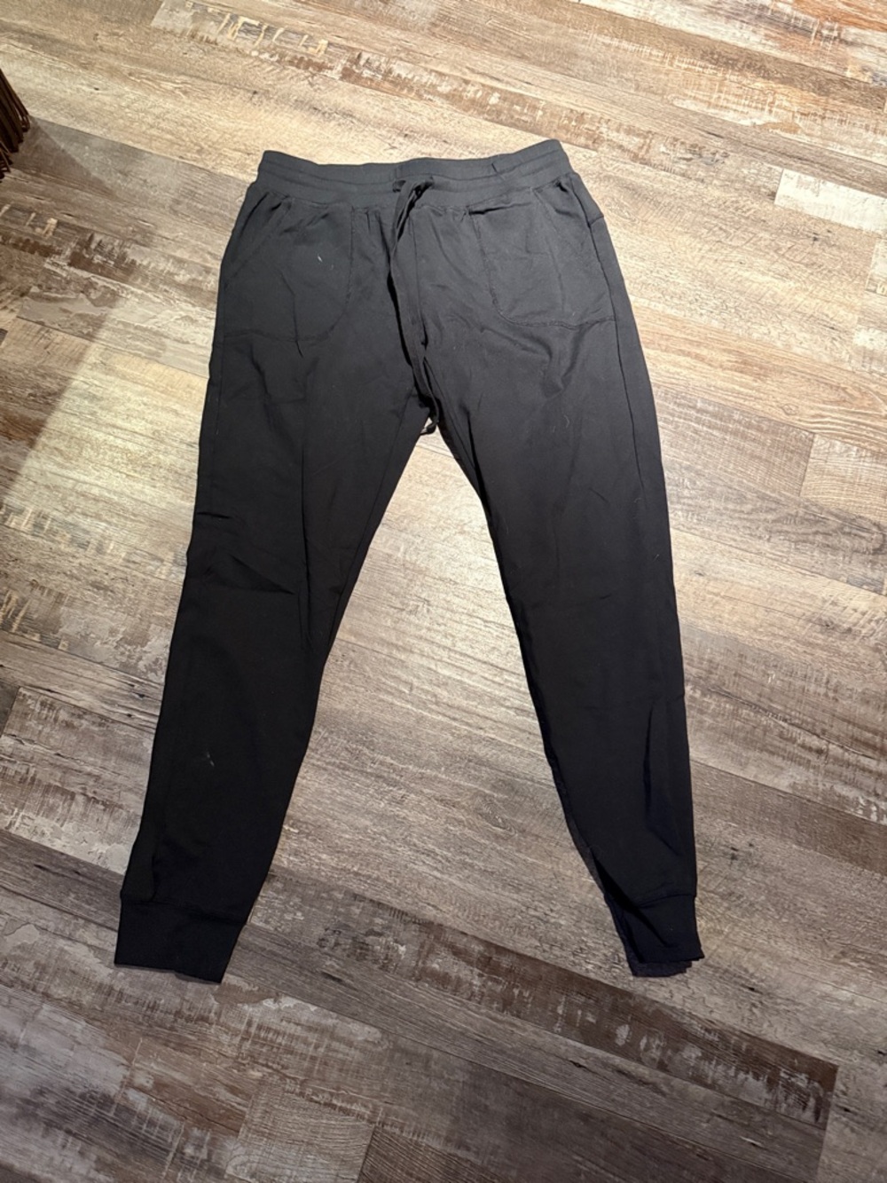 ZYIA Black Women's Track Joggers - Slim Cuffed Fit